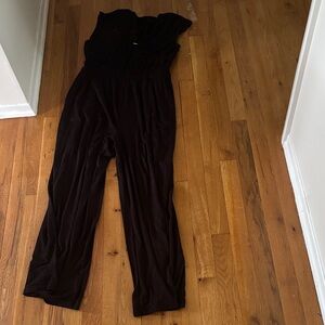 brand new old navy jumpsuit sz medium black